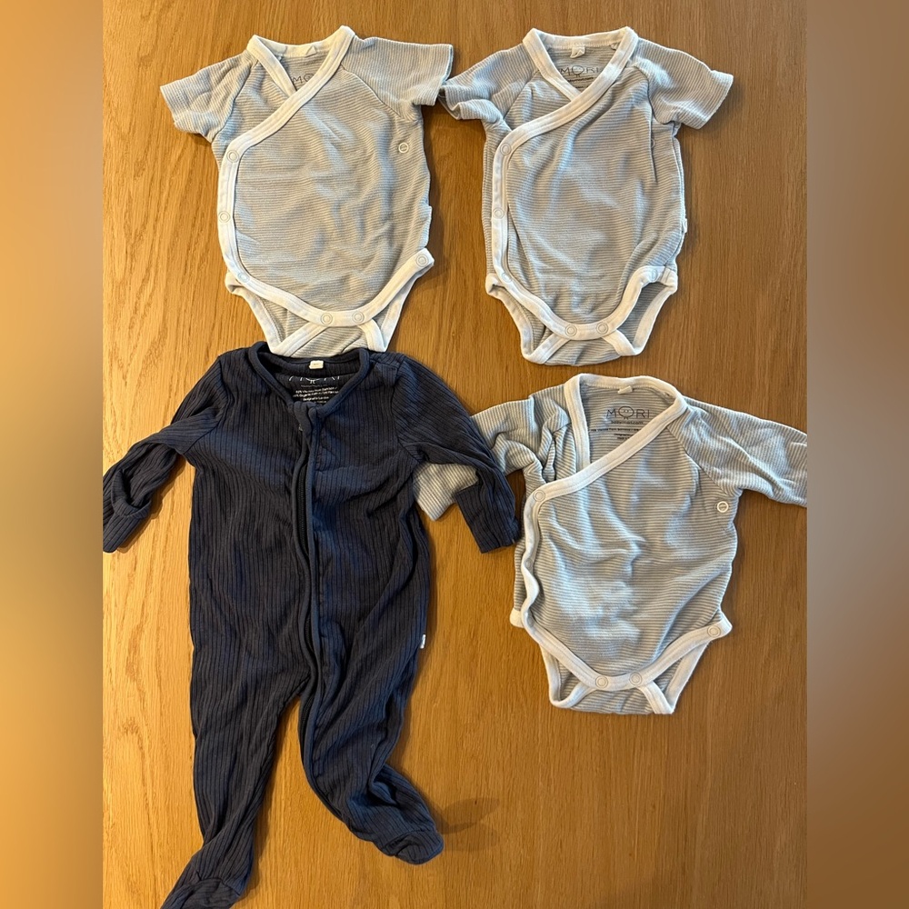 MORI baby Newborn size bundle